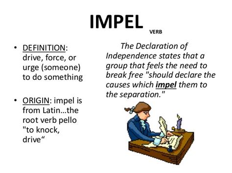 IMPEL definition and meaning .